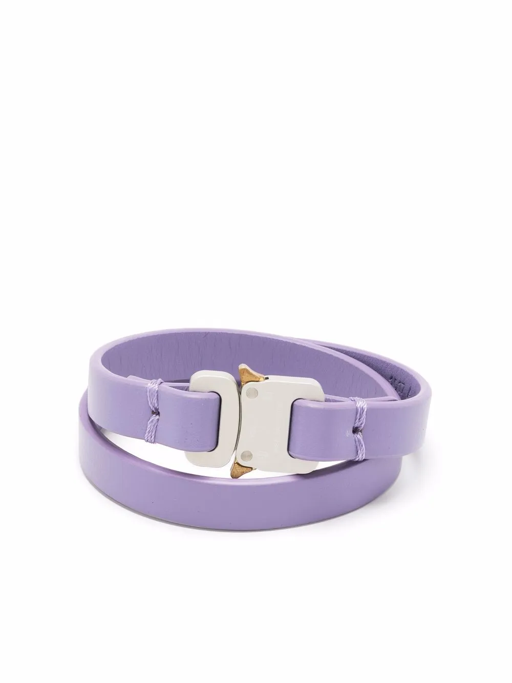 

1017 ALYX 9SM pulsera cruzada con hebilla de seguridad - Morado