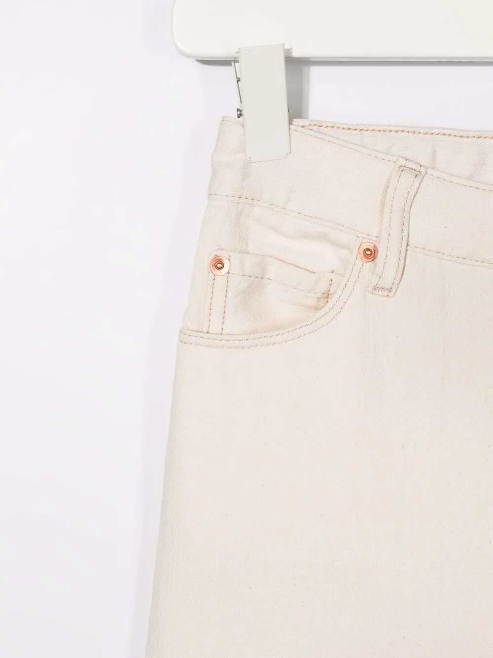 Bellerose Straight broek Beige