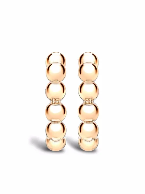 Pragnell 18kt yellow gold Bohemia hoop earrings