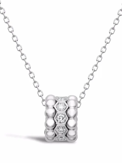 Collier Bohemia en or blanc 18ct à pendentif à diamants - Pragnell - Modalova