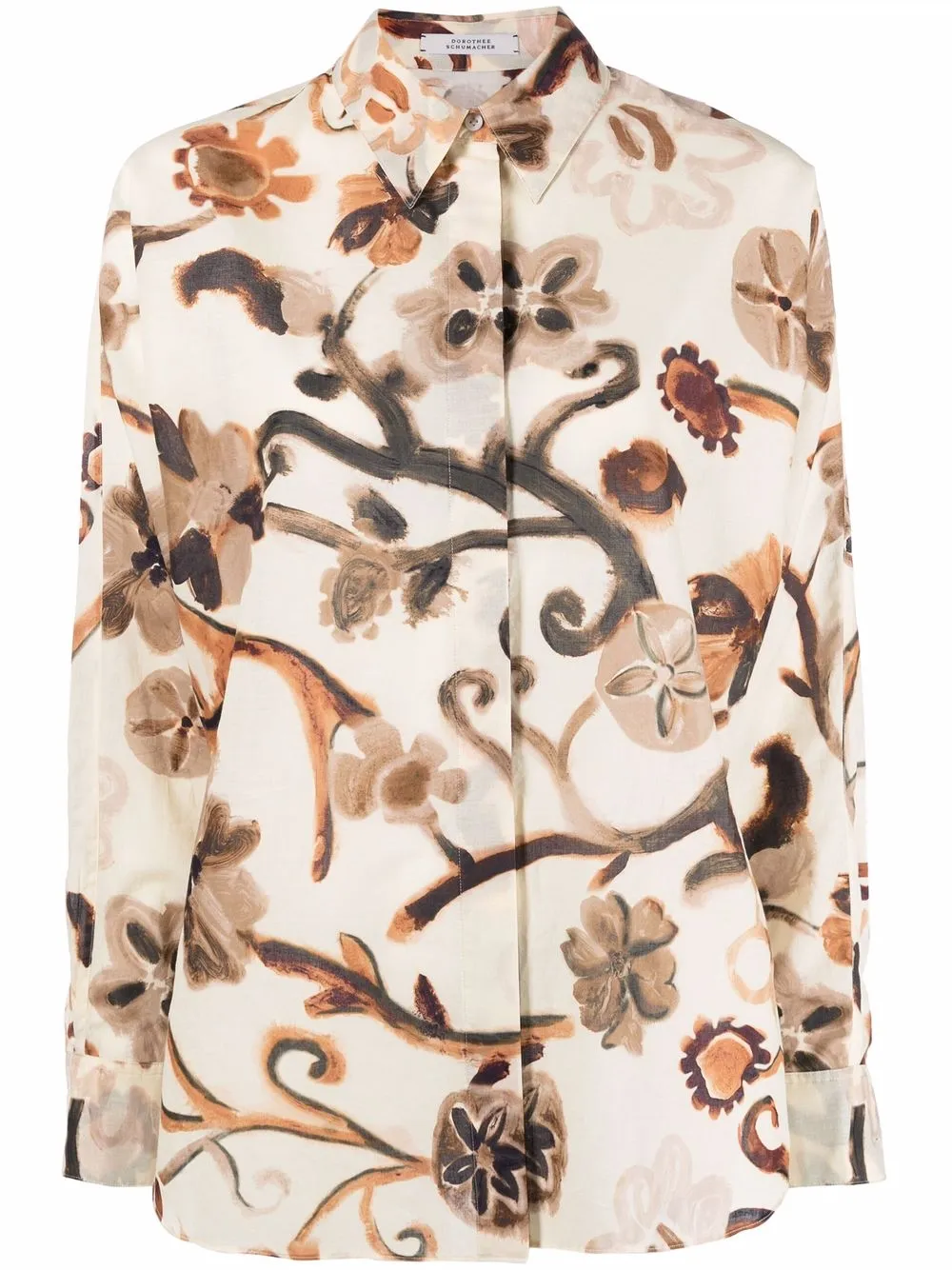 

Dorothee Schumacher camisa con estampado floral - Neutro