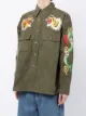 Readymade embroidered shirt jacket