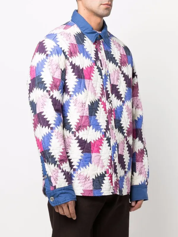 Isabel Marant geometric-print Quilted 
