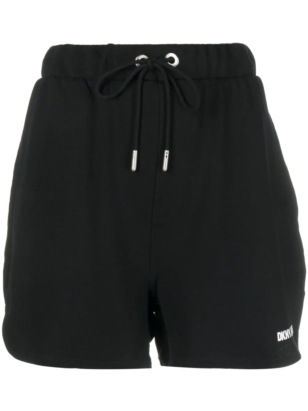 

DKNY logo-print track shorts - Black