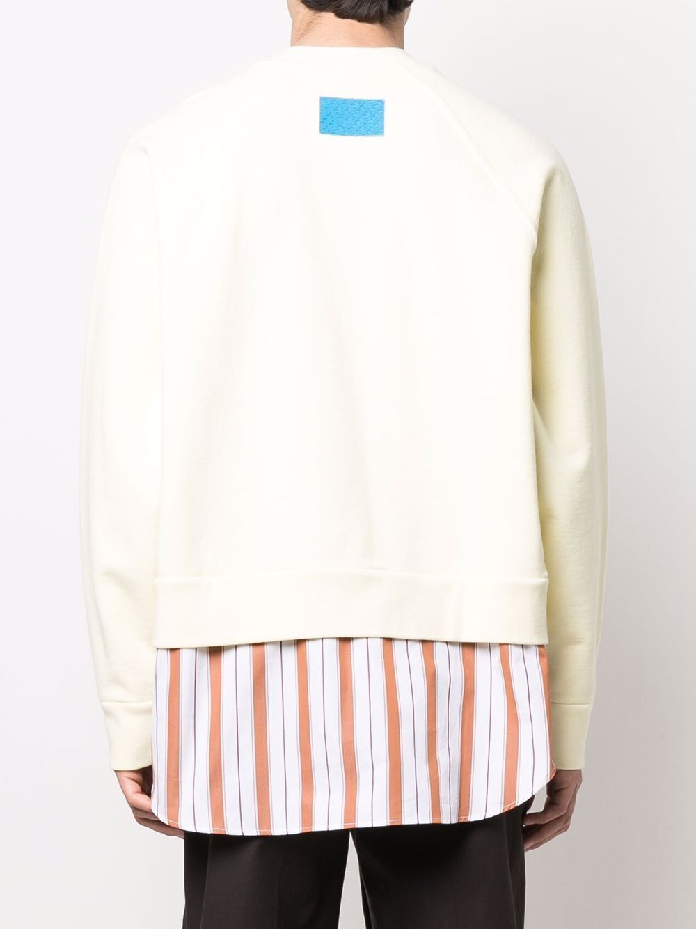 фото Sunnei shirt layer fleece sweatshirt