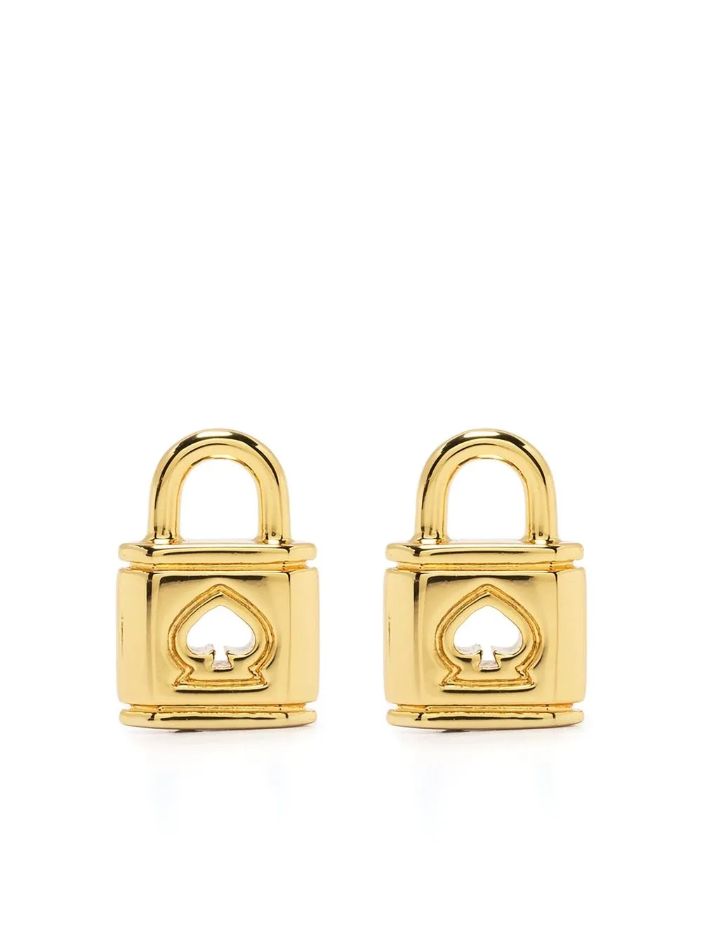 

Kate Spade aretes Lock and Spade - Dorado