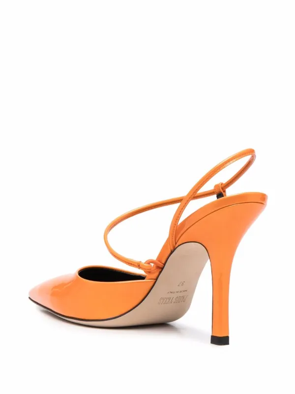 Orange slingbacks outlet