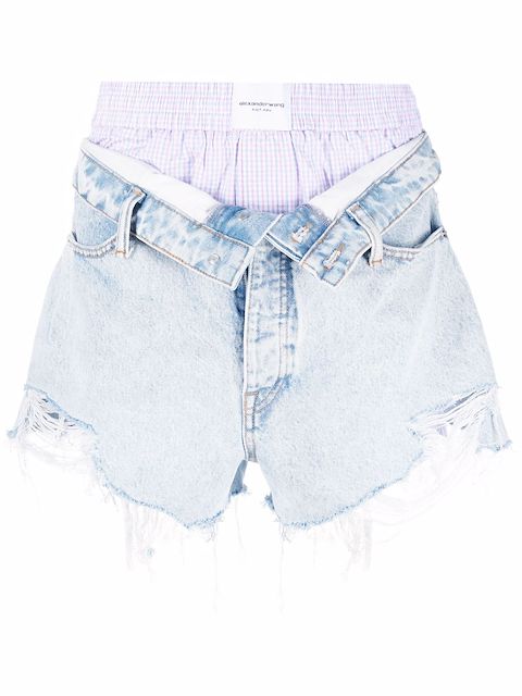Alexander Wang Bite Jeans-Shorts