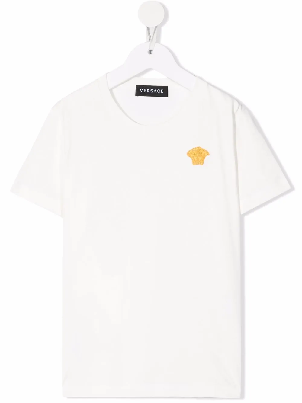 

Versace Kids playera con detalles Medusa - Blanco