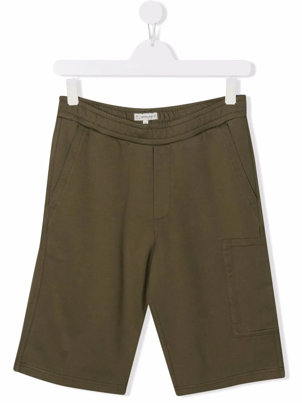 

Woolrich Kids shorts con bolsillo de parche - Verde