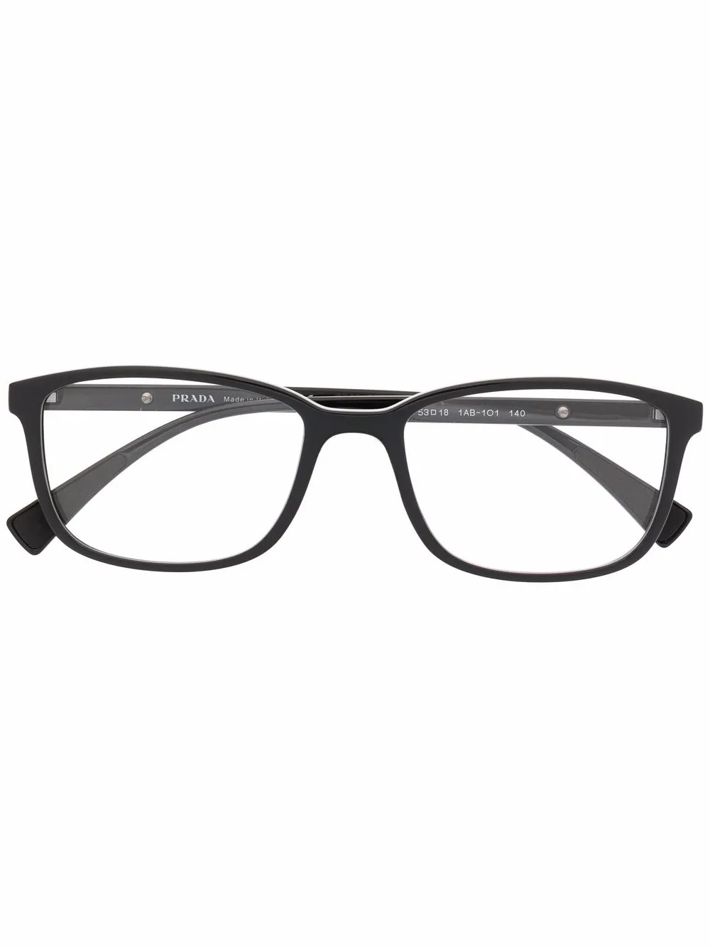 

Prada Eyewear lentes de sol con logo estampado - Negro