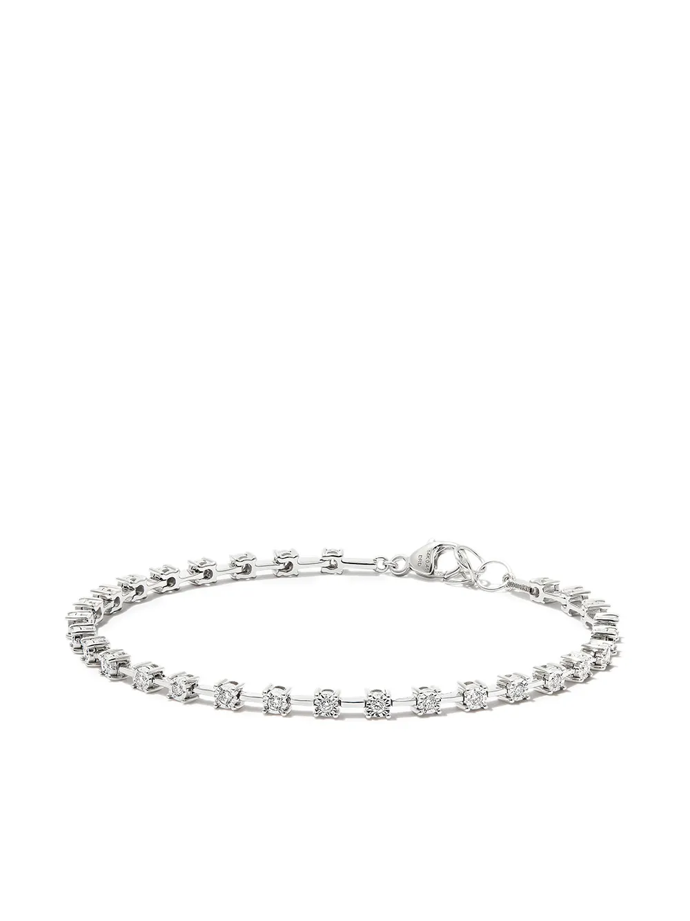 

Dana Rebecca Designs pulsera Ava Bea Interval en oro blanco de 14kt con diamantes - Plateado