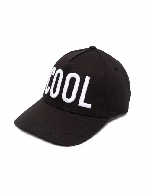 DSQUARED2 KIDS Cool-embroidered baseball cap