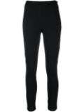 DKNY cropped pull-on leggings - Black