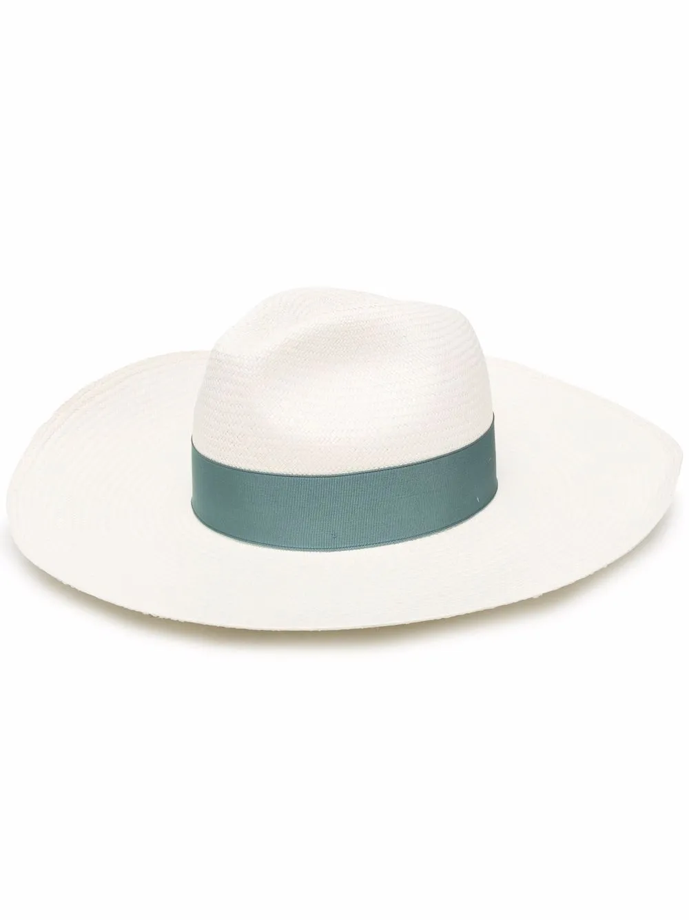 

Borsalino Sophie straw sun hat - Neutrals