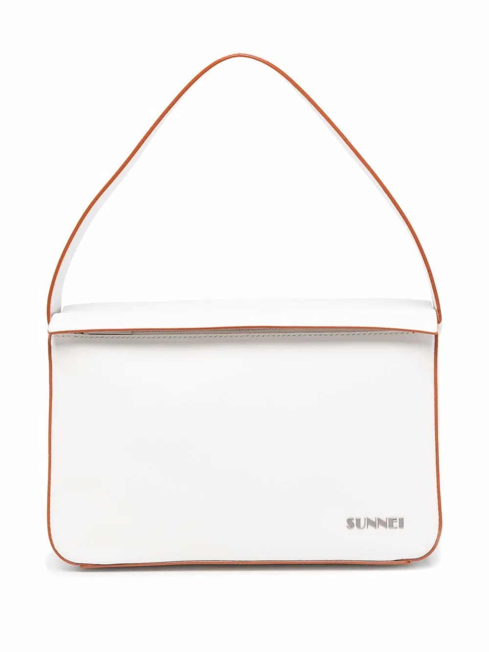 

Sunnei tote con placa del logo - Blanco