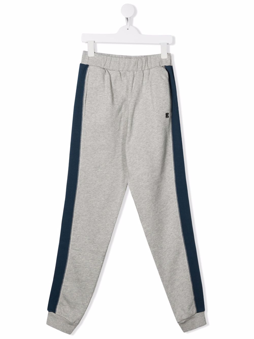 Bellerose TEEN side-stripe track pants - Grey