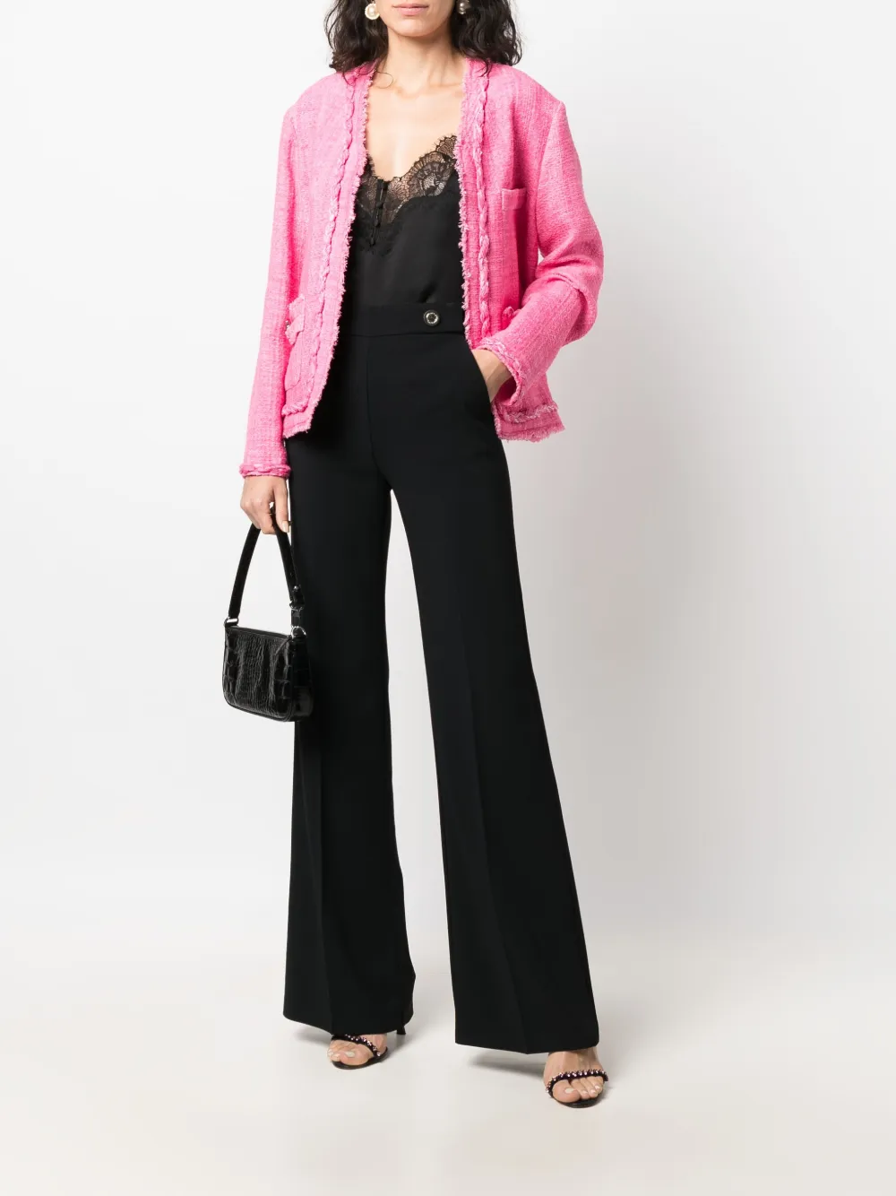 PINKO Tweed jack - Roze