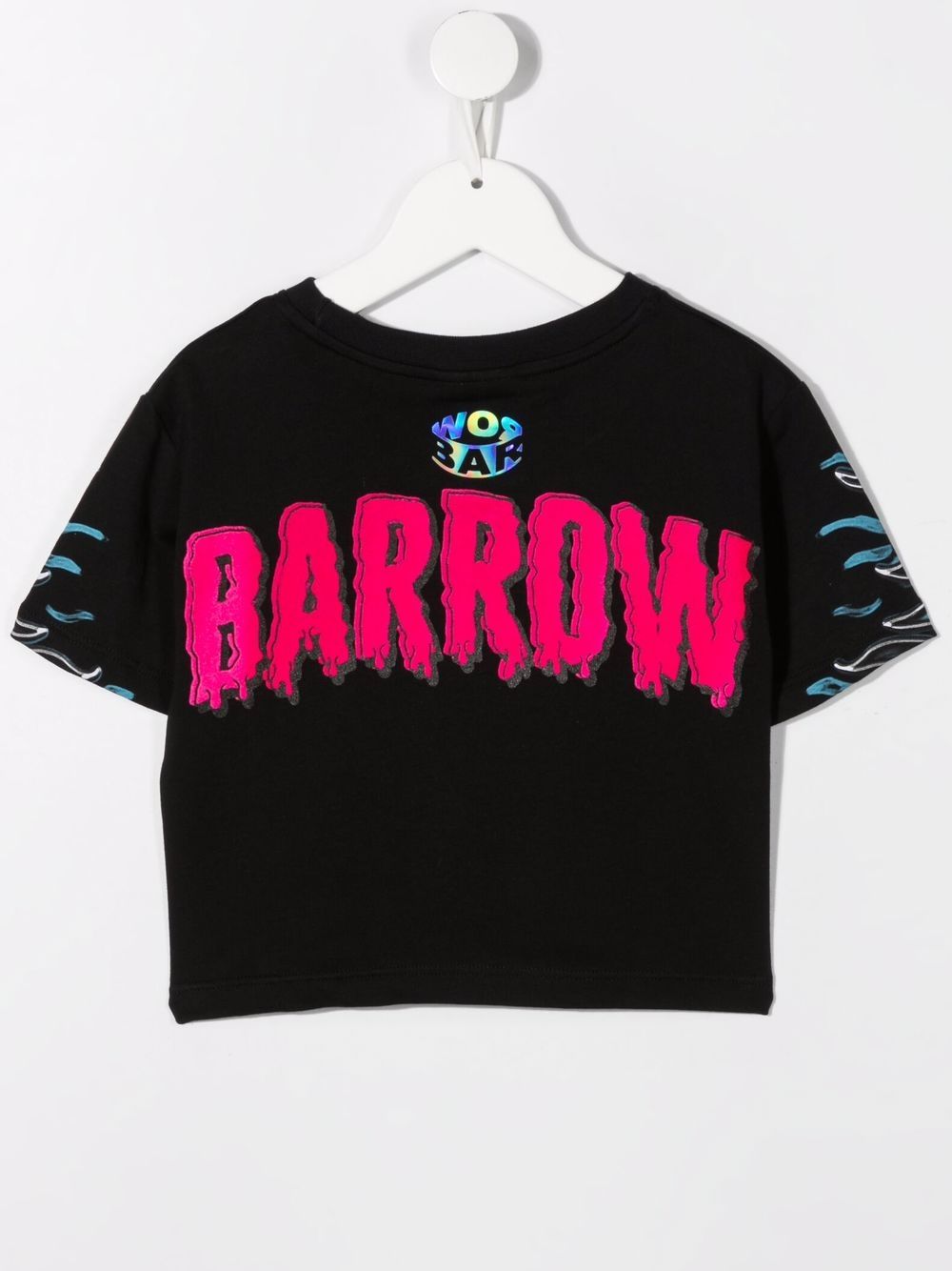 Barrow kids T-shirt met logo - Zwart