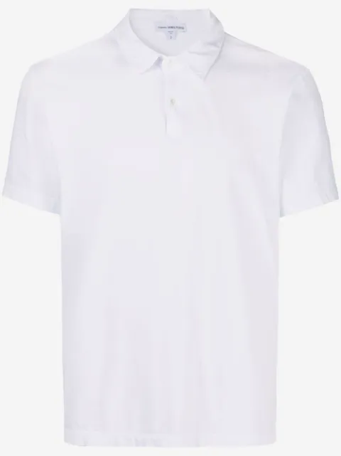 James Perse short-sleeved cotton polo shirt 