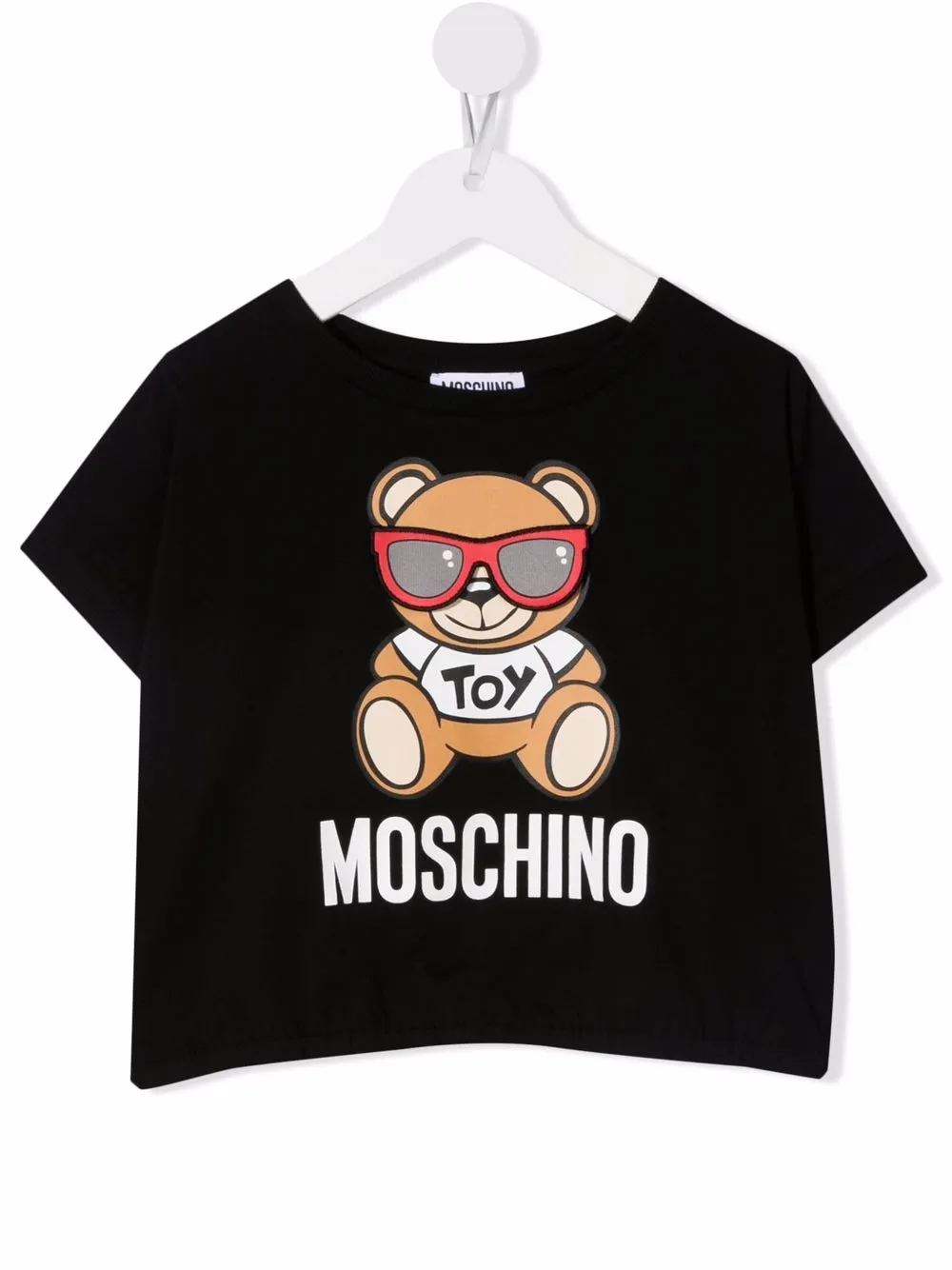 

Moschino Kids playera Teddy Bear - Negro