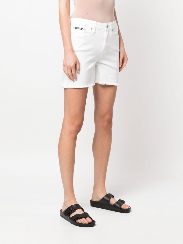 dkny white shorts