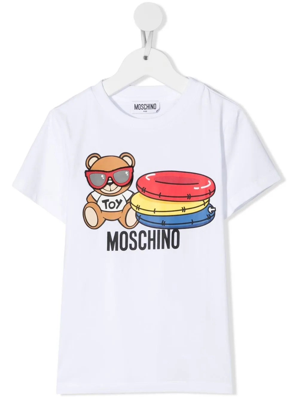 

Moschino Kids playera Teddy Bear - Blanco