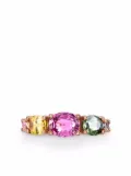 Pragnell 18kt rose gold Rainbow Fancy sapphire ring - Pink