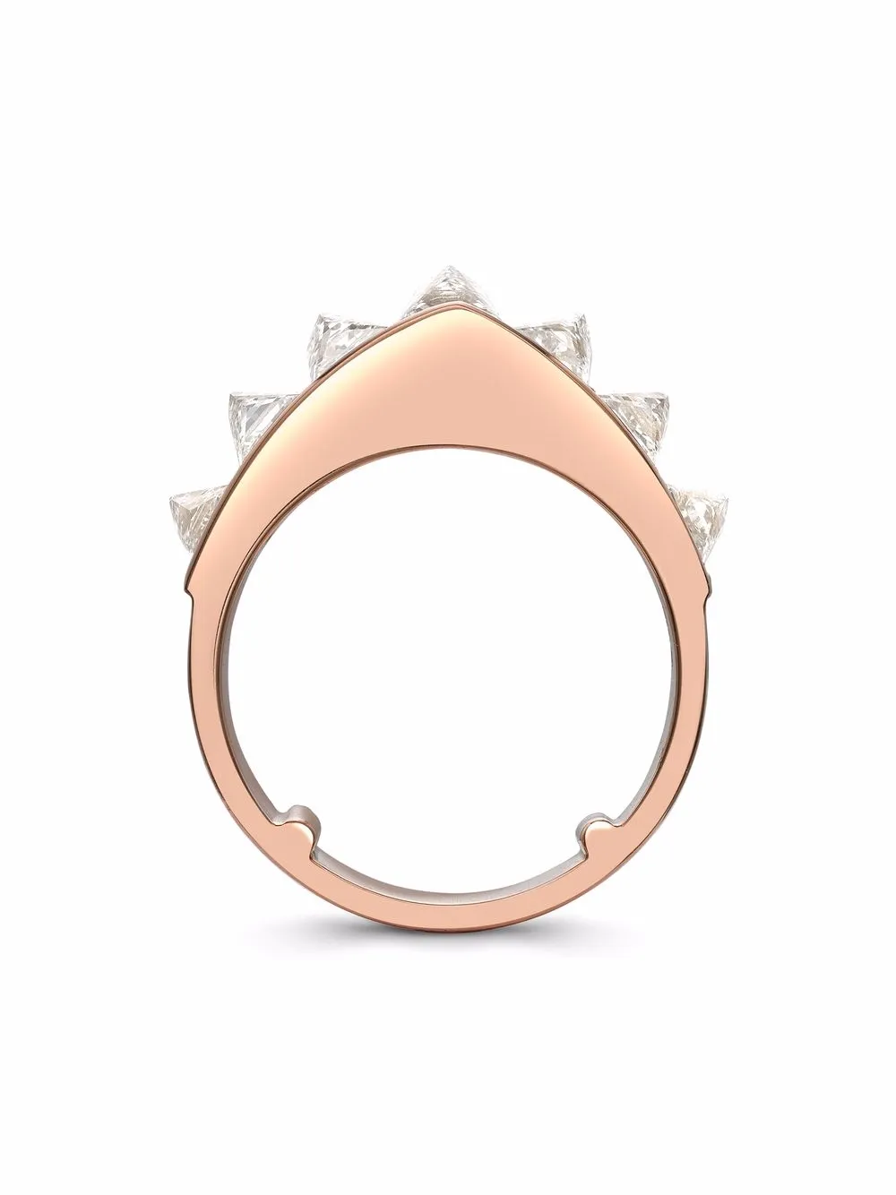 Pragnell 18kt roségouden ring - Roze