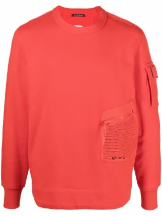 Red best sale cp sweatshirt