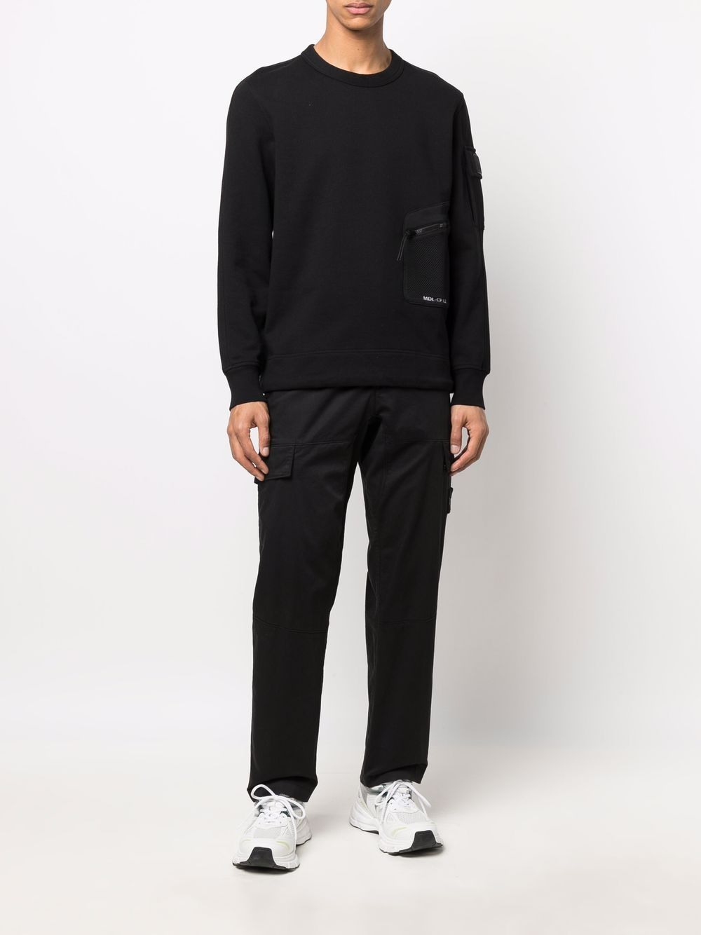 C.P. Company patch-pockets Cotton Sweatshirt - Farfetch