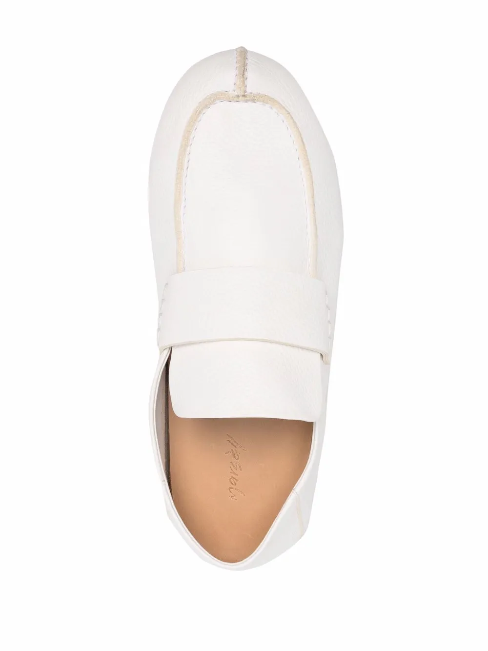 Toddone Pebbled-Leather Loafers