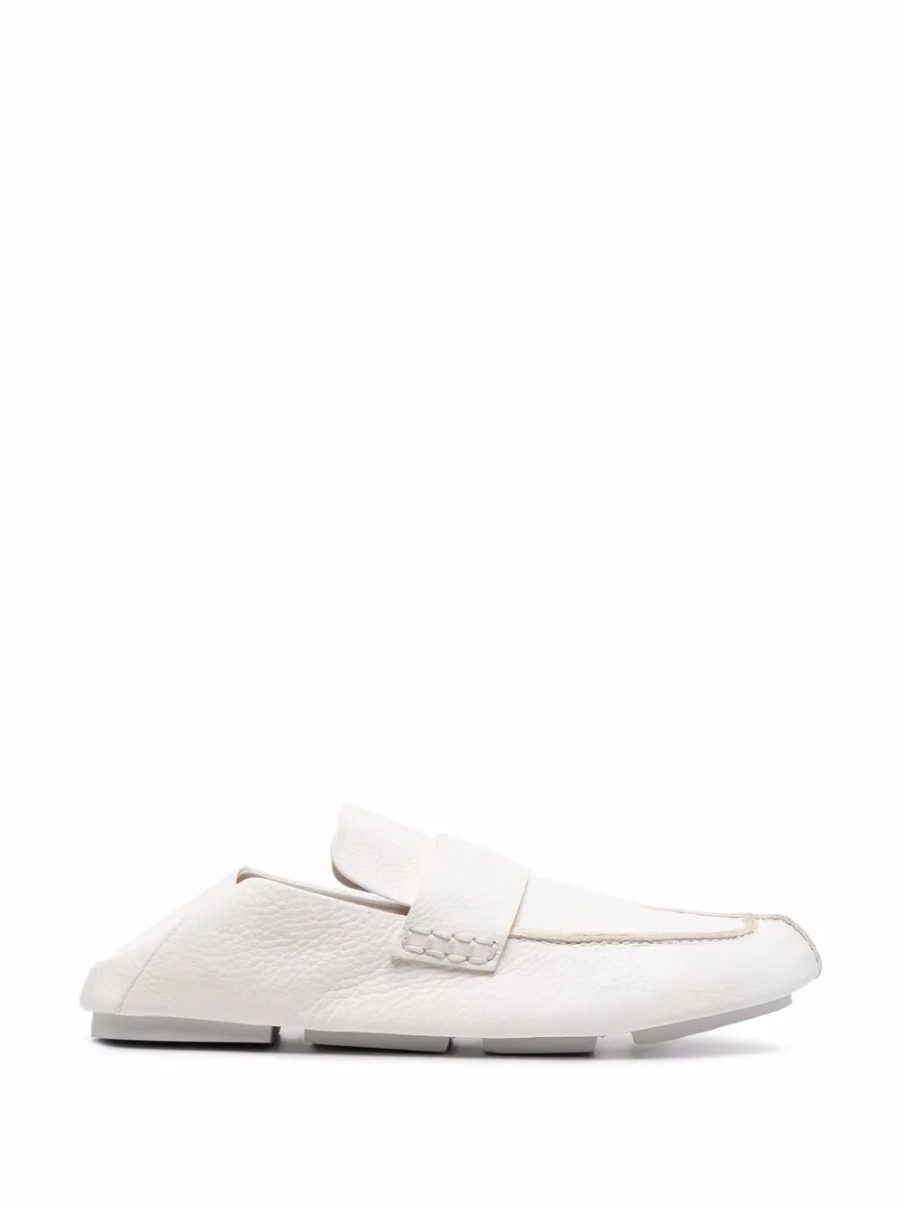 Toddone Pebbled-Leather Loafers