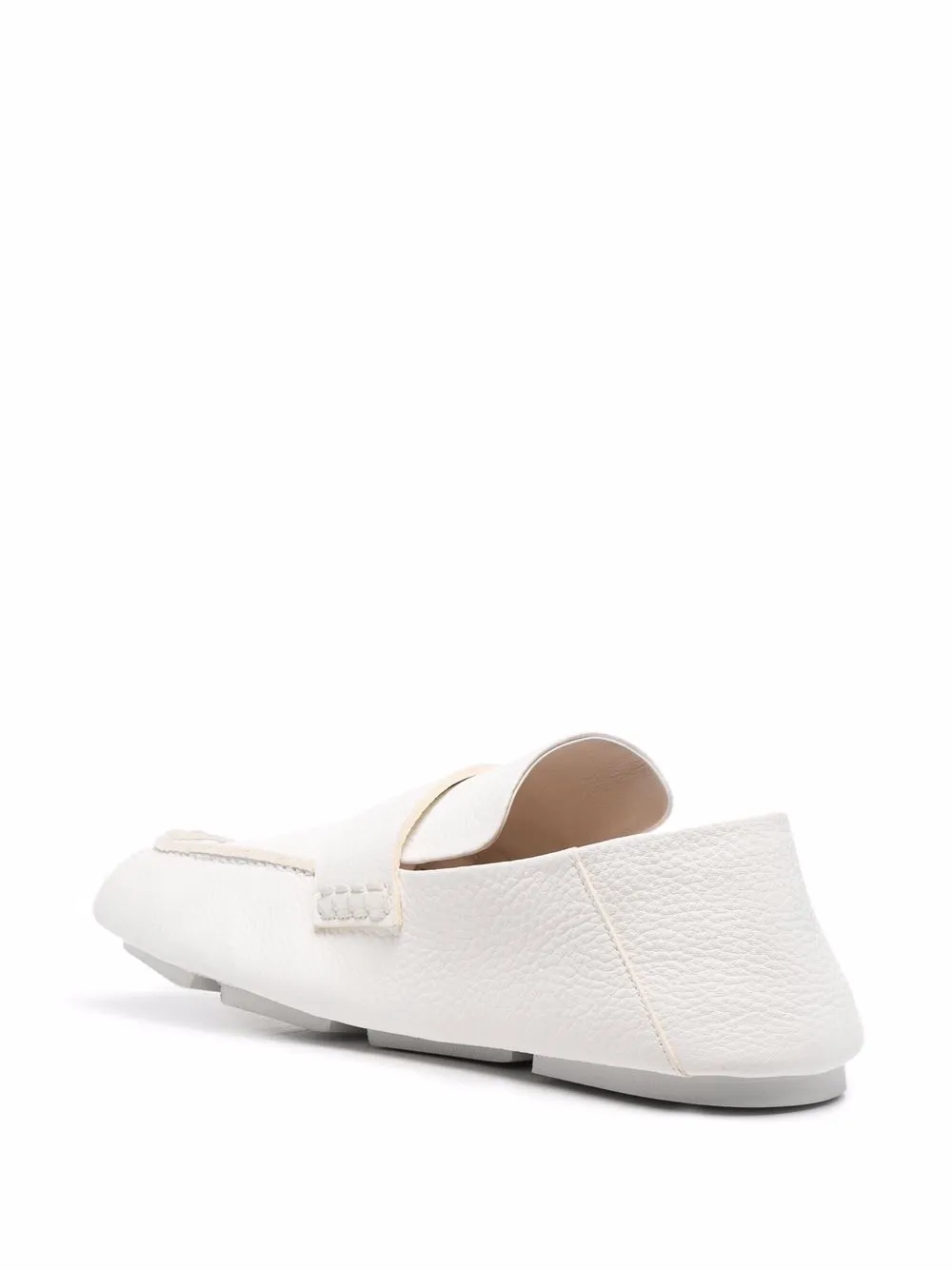 Toddone Pebbled-Leather Loafers