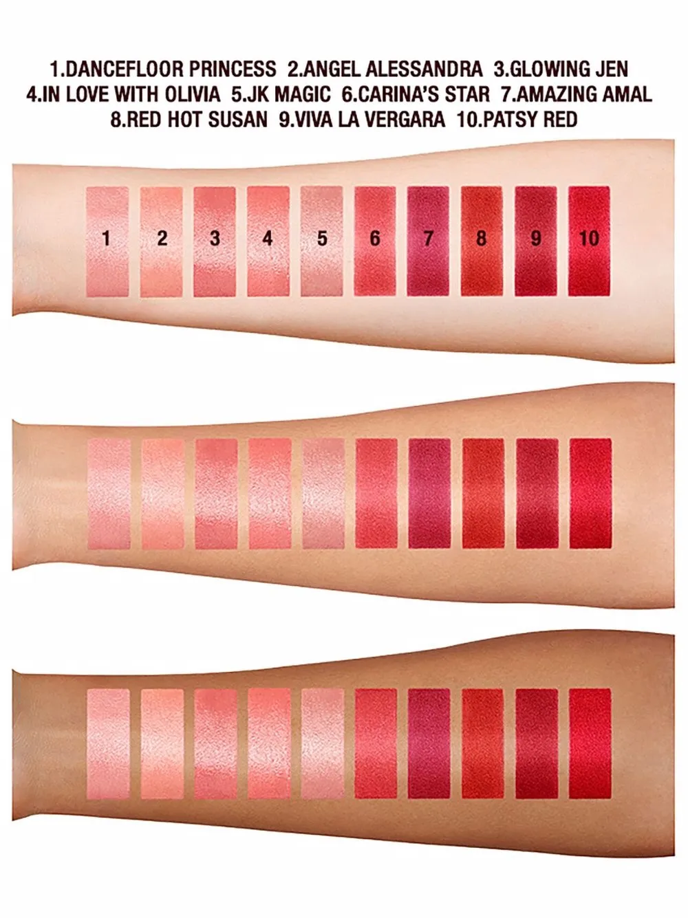 Charlotte Tilbury Hot Lips 2 Lipstick Refill In Dancefloor Princess ModeSens