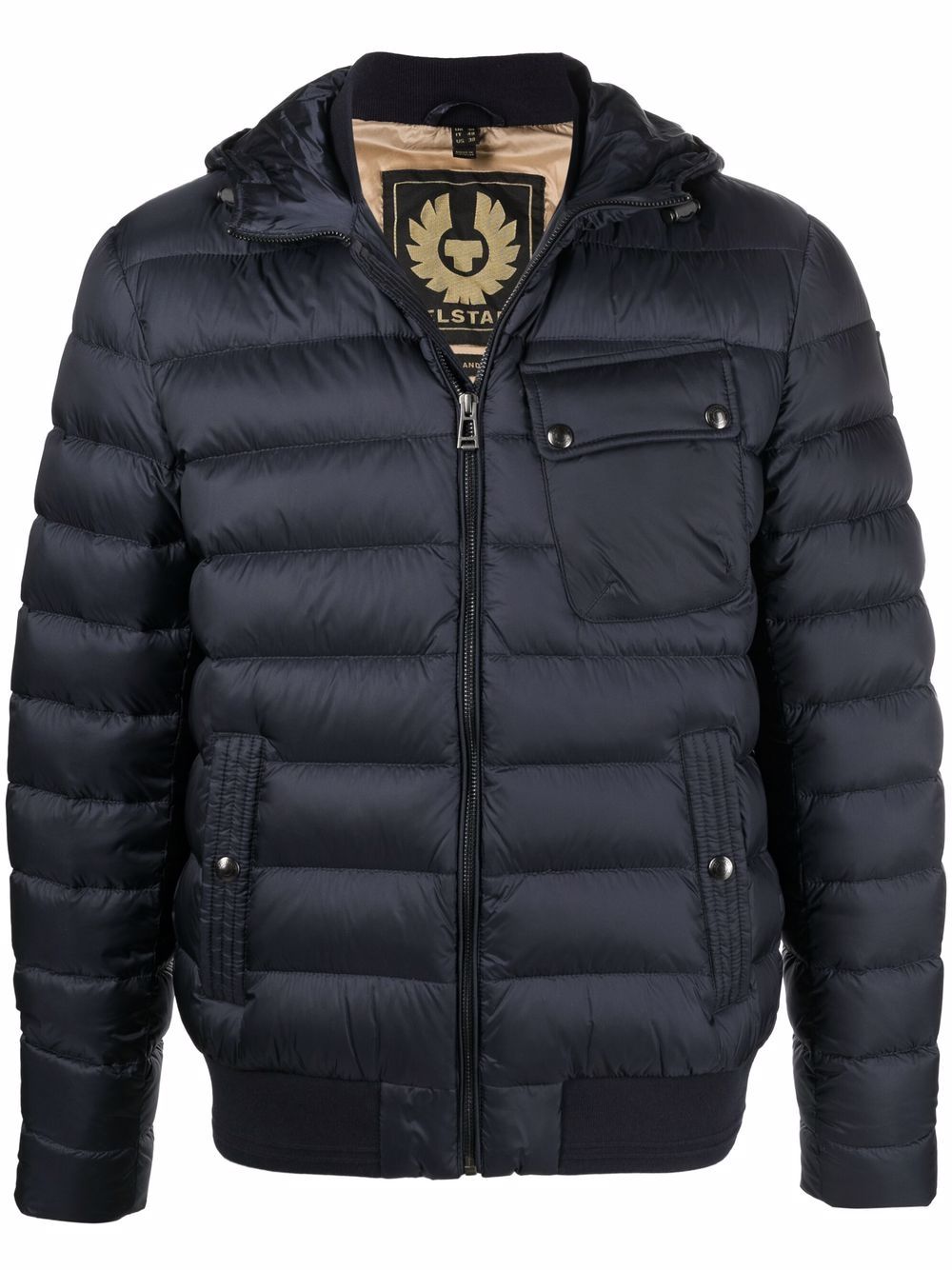 фото Belstaff hooded padded jacket