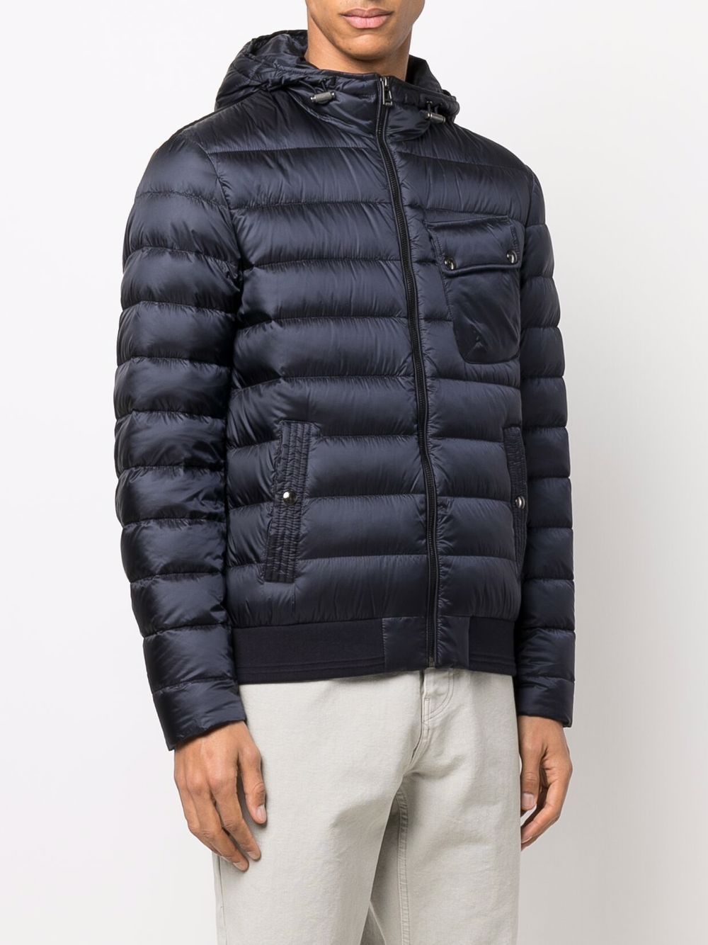 фото Belstaff hooded padded jacket