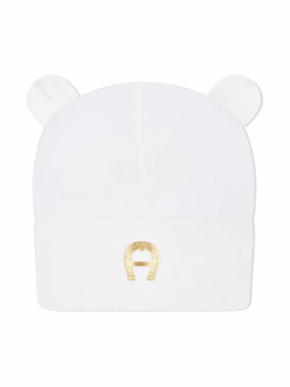 Aigner Kids teddy bear ears cotton beanie
