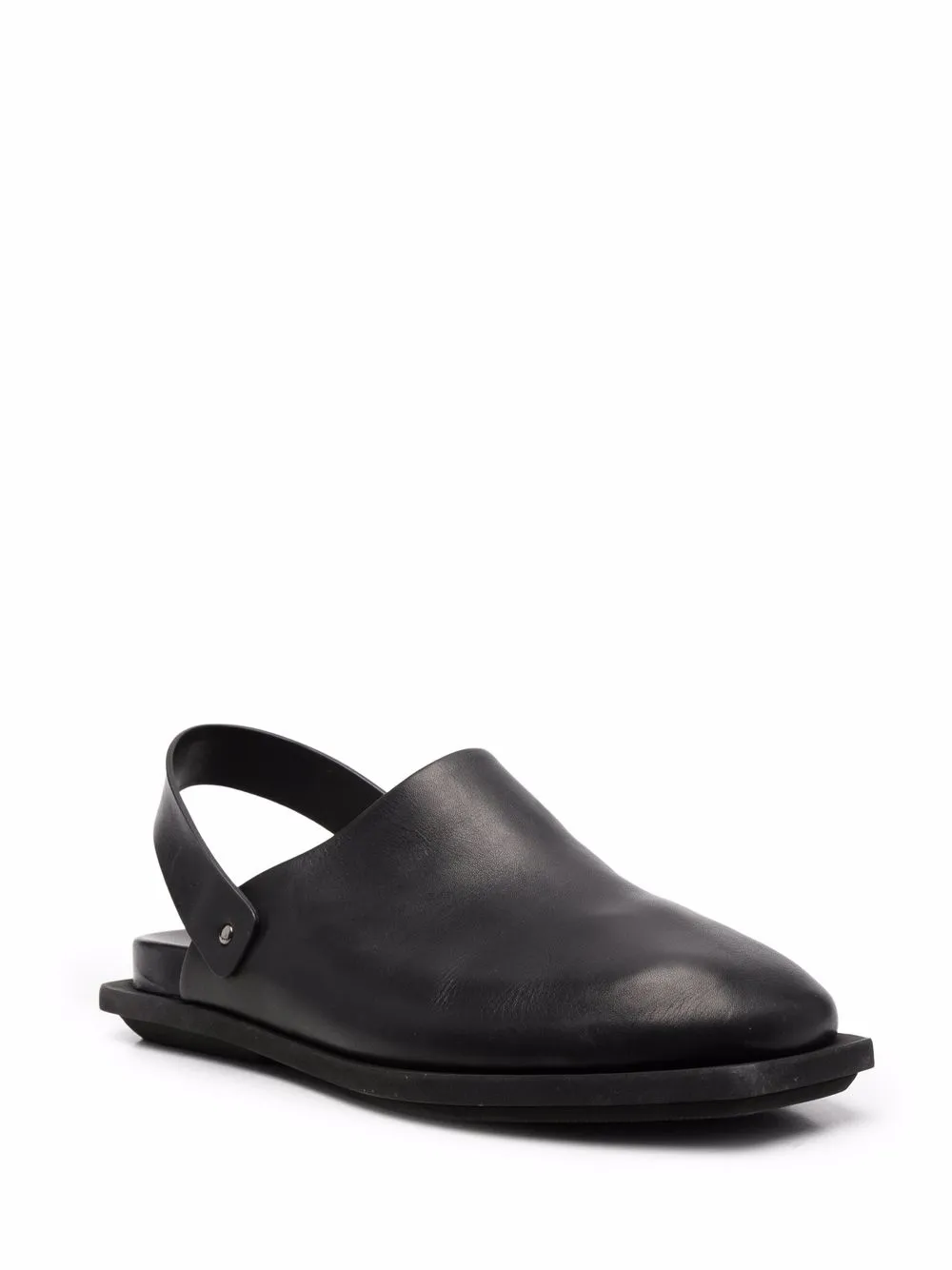 Premiata Slingback sandalen met ronde neus - Zwart