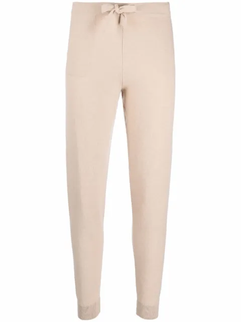 PAULA tapered-leg cashmere trousers