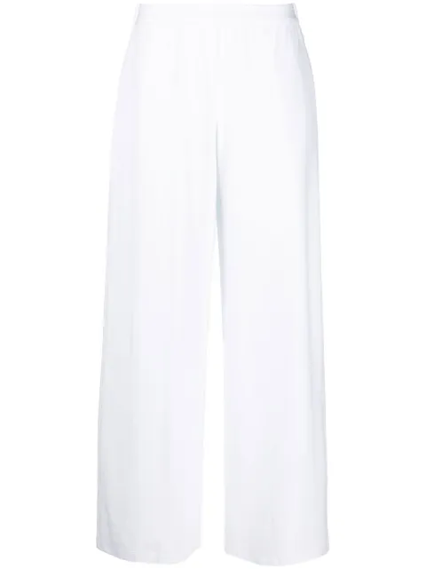 Stefano Mortari Taillenhose mit weitem Bein