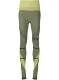 7 DAYS Active logo-print leggings - Yellow