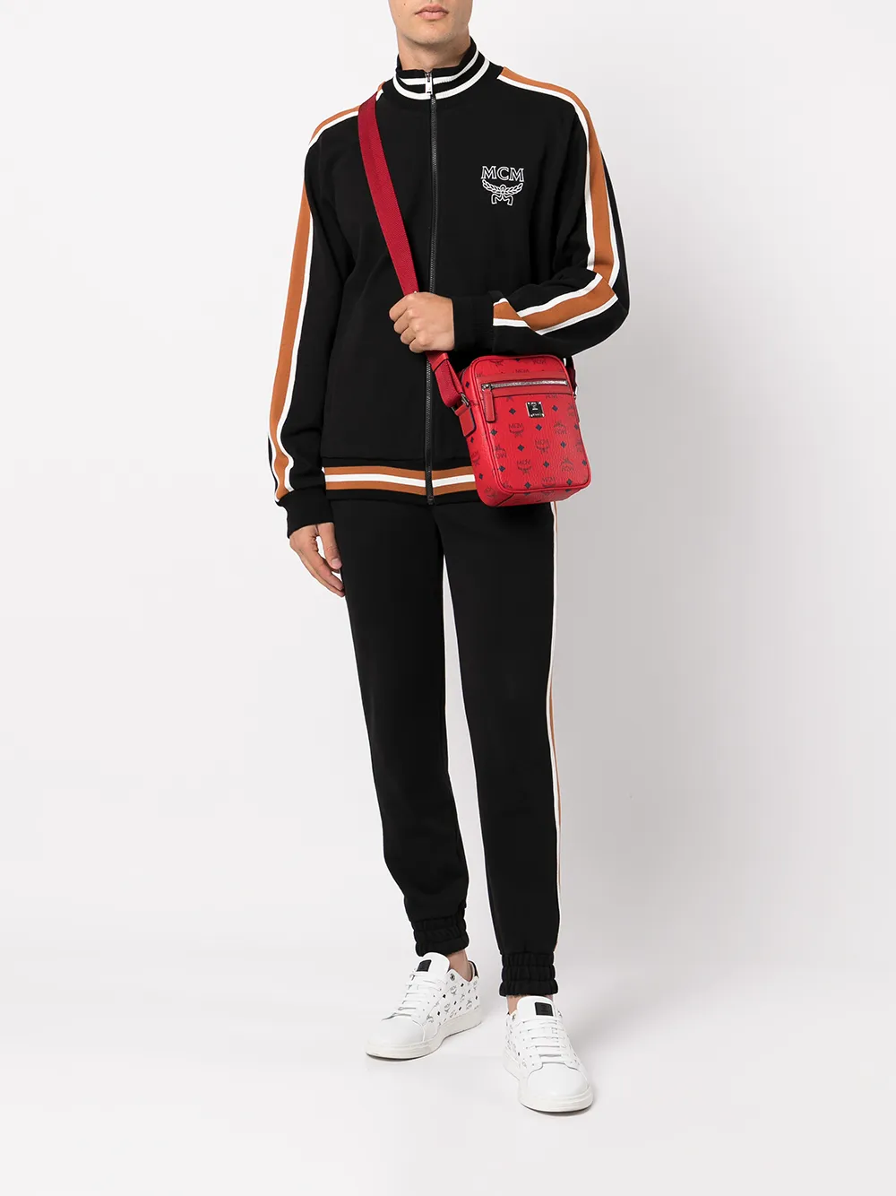 MCM N/S Klassik kleine crossbodytas - Rood