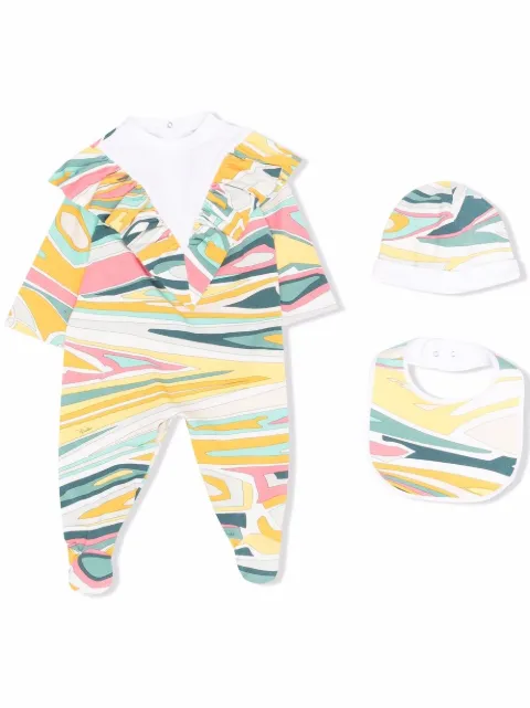Emilio Pucci Junior طقم بيجامة بطبعة جرافيك