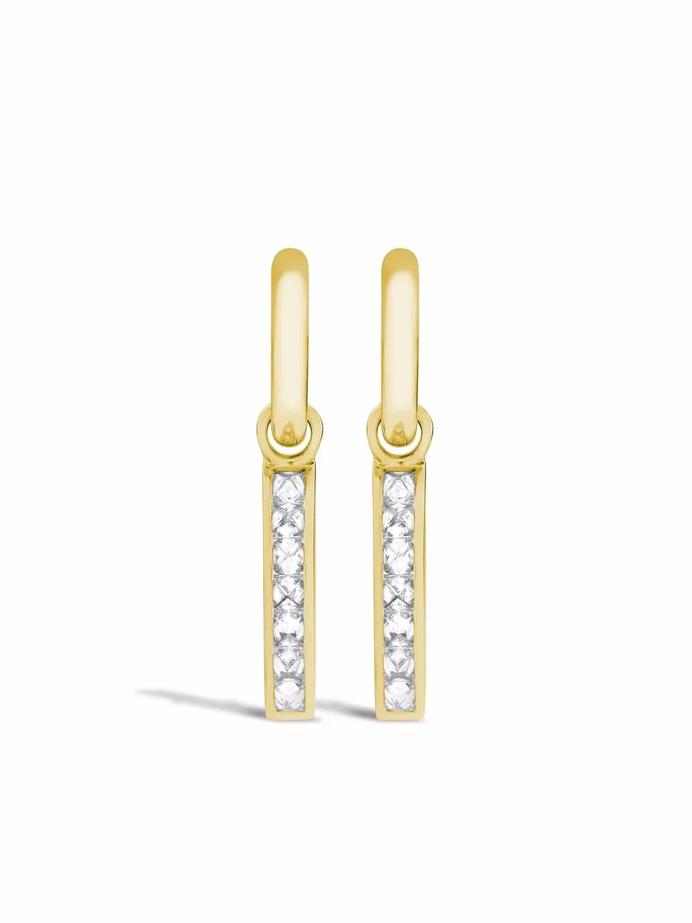 

Pragnell aretes RockChic en oro amarillo de 18kt con diamante - Dorado