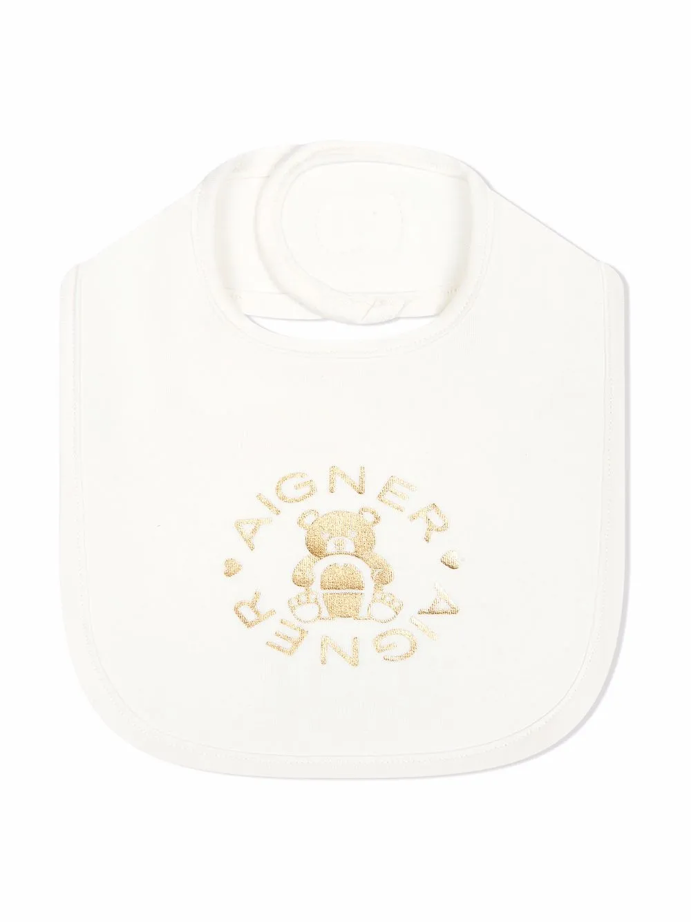 Aigner Kids нагрудник с вышитым логотипом