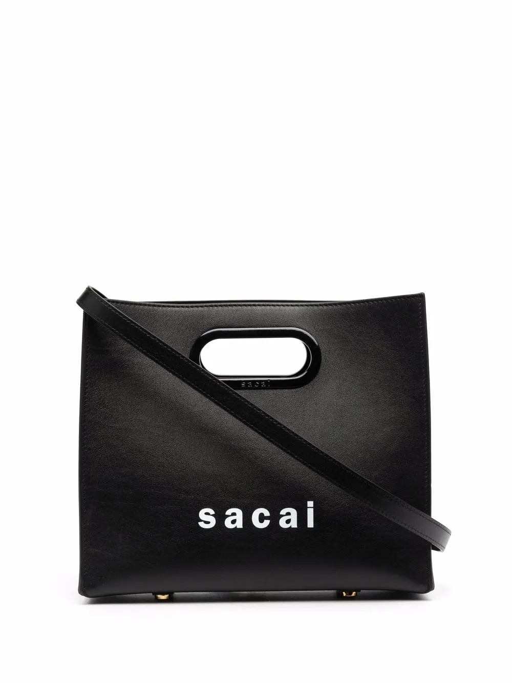 

sacai tote New pequeño - Negro