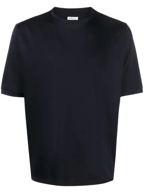 Kiton short-sleeved cotton T-shirt
