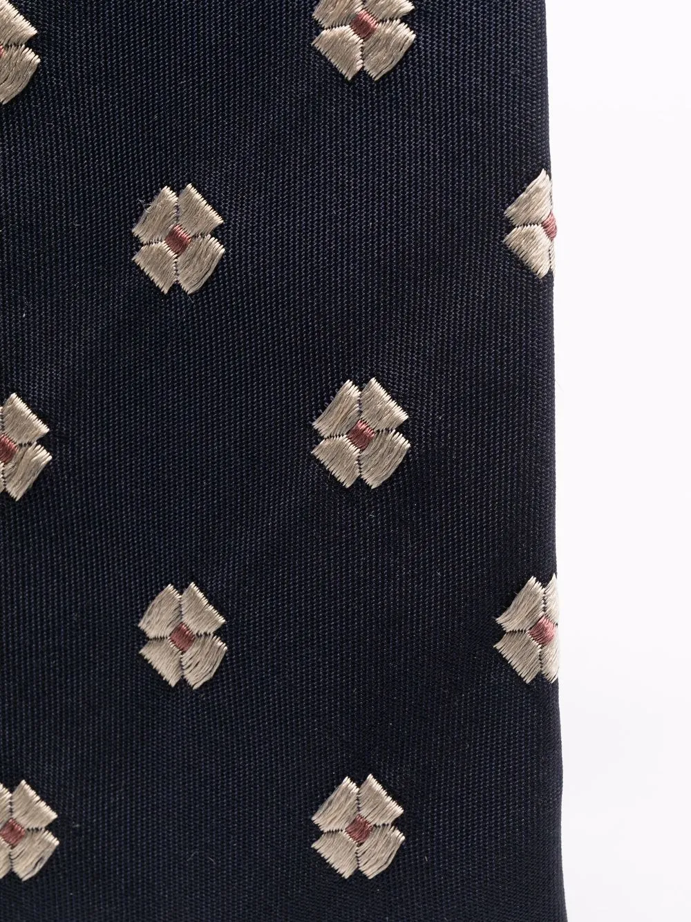 Lardini Zijden stropdas - Blauw