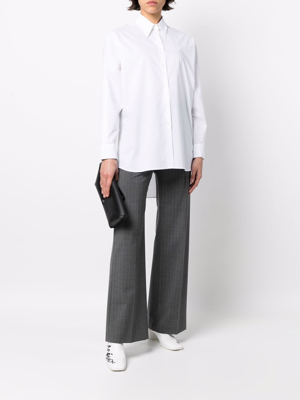 MM6 Maison Margiela Straight blouse - Wit